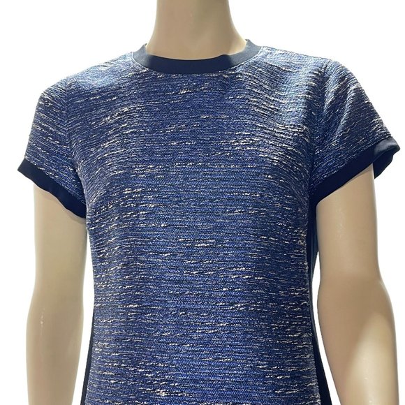 MADEWELL Dress Multicolor Metallic Pencil Sheath Women's Size 6 - Picture 5 of 13